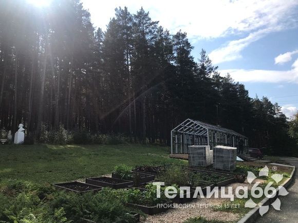 Зимняя теплица под стекло 2020