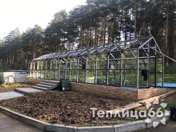 Зимняя теплица под стекло 2020