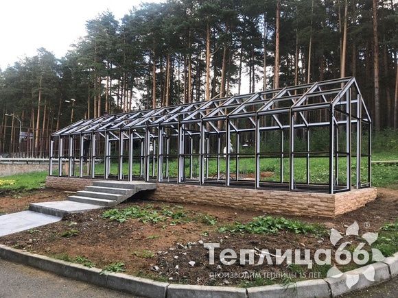 Зимняя теплица под стекло 2020