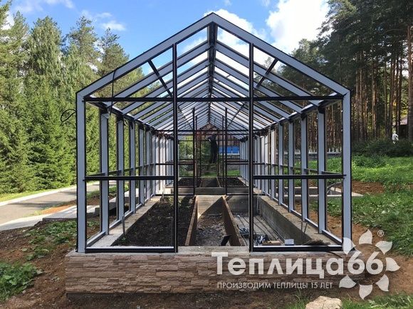 Зимняя теплица под стекло 2020